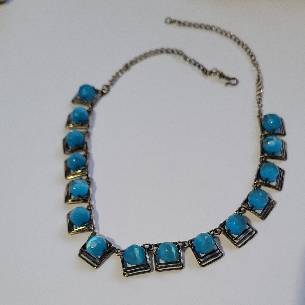 Vintage Chatoyant Gemstone Stone Necklace~ Chrysoberyl